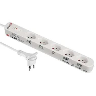 SKROSS Home Station Retail 69.51300 5xTyp13 white