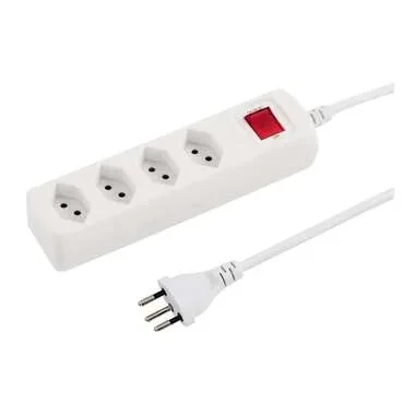 Steba Power Easy Steckleiste mit Resetschalter | 4 × Typ 13 | 1.5 m