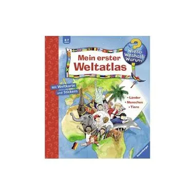 Ravensburger Kinder-Sachbuch WWW Mein erster Weltatlas