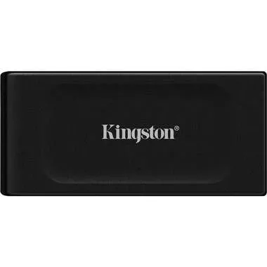 Kingston -  XS1000 2 TB externe SSD – blitzschneller und kompakter Speicher, Schwarz, 2 TB