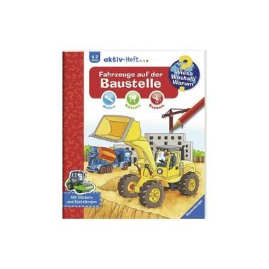 Wieso? Weshalb? Warum? aktiv-Heft - Fahrzeuge auf der Baustelle