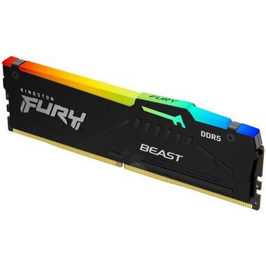 Kingston - FURY Beast RGB (1 x 16GB, DDR5-5600, DIMM 288 pin)