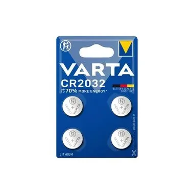 VARTA Knopfzellen CR2032 4 Stück