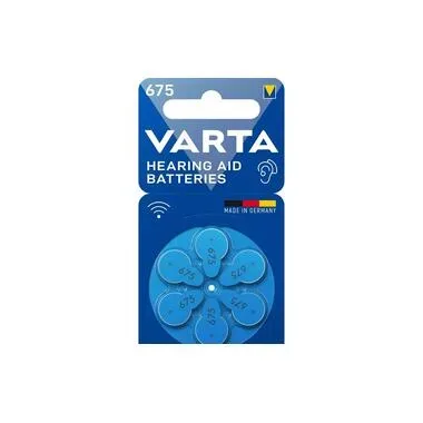 Varta Hörgerätebatterien 675 6 Stück