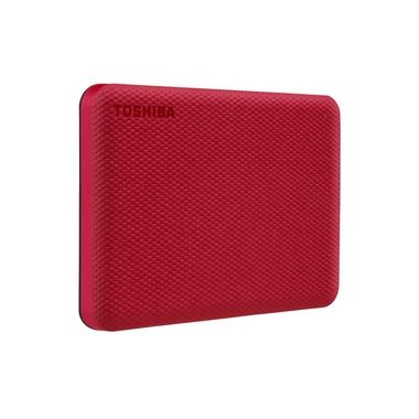 TOSHIBA - Canvio Advanced 2020 2 TB, Rot Bunt, 2 TB