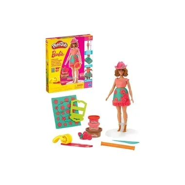 Play-Doh Knetspielzeug Barbie Blüten und Fransen
