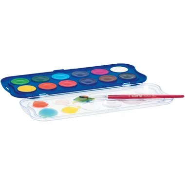 GIOTTO Malkasten Acquerelli 351200 12 Farben