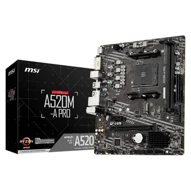 MSI Mainboard A520M-A Pro