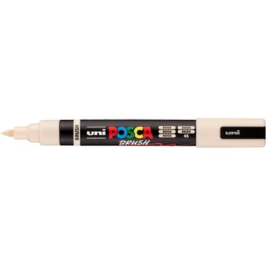 POSCA Brush Marker 1-4mm PC-5BRBEIGE beige