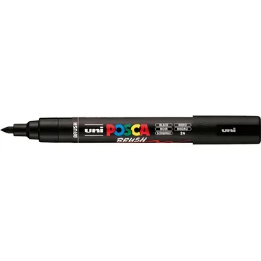 POSCA Brush Marker 1-4mm PC-5BRBLACK schwarz