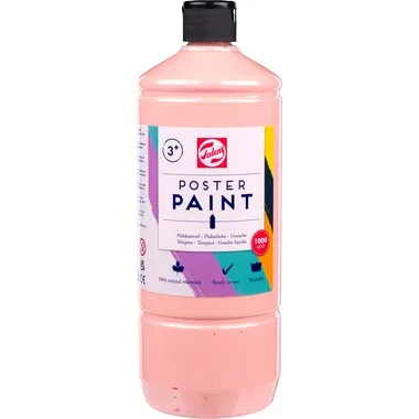 TALENS Plakatfarbe 1000ml 36713741 fleischfarbe