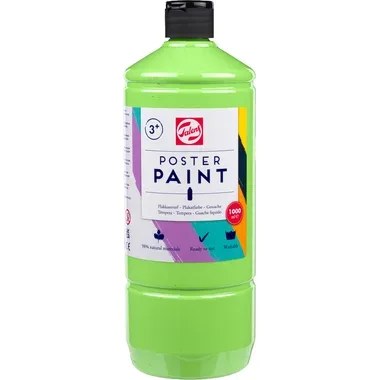 TALENS Plakatfarbe 1000ml 36716651 lindgrün