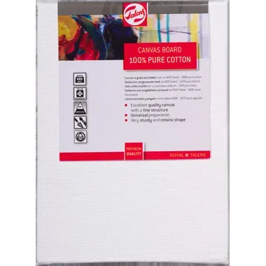Talens Canvas Board | 9 × 12 cm