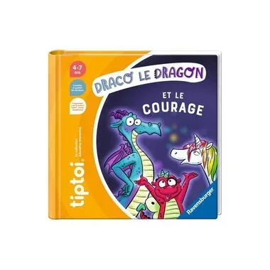 tiptoi - Histoire illustrée sur les émotions - Draco le dragon et le Courage, französisch, Multicolor