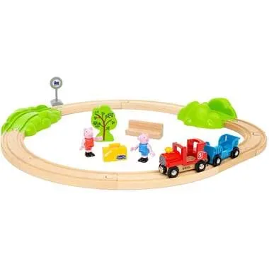 BRIO Holzspielzeug Peppa Pig Train Set