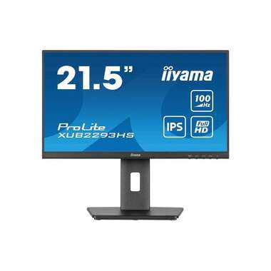 Iiyama ProLite XUB2293HS-B6 LED-Monitor EEK D (A - G) 54.6 cm (21.5 Zoll) 1920 x 1080 Pixel 16:9 1 ms HDMI®,