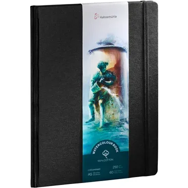HAHNEMÜHLE Aquarellbuch A5 hoch 10625352 Cotton, 250g 30 Blatt