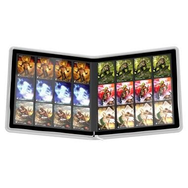 Ultimate Guard -  Ordner QuadRow ZipFolio 12-Pocket XenoSkin Weiss, Multicolor