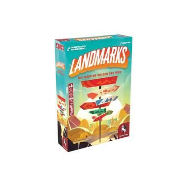 Pegasus Spiele Familienspiel Landmarks -DE-