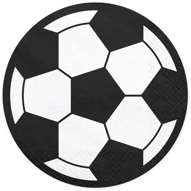 PARTYDECO Servietten 13.5cm SPK10 Ball 20 Stück