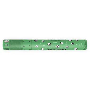 PARTYDECO Konfettikanone 40cm TUKPI40 Fussball