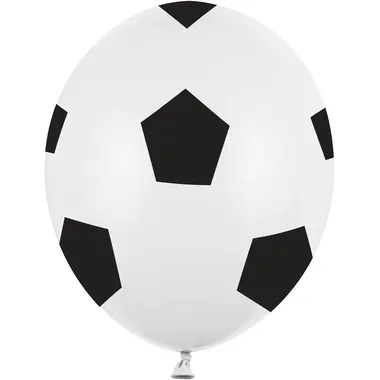Sombo - Luftballon, 6 Stück, Football, 30cm, Zweifarbig