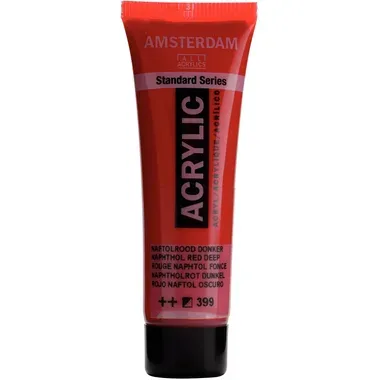 AMSTERDAM Acrylfarbe 20ml 17043990 Naphtolrot Dunkel 399