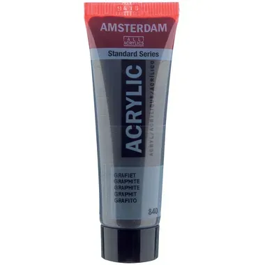 AMSTERDAM Acrylfarbe 20ml 17048400 Graphite 840