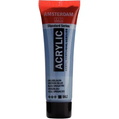 AMSTERDAM Acrylfarbe 20ml 17045620 Graublau 562