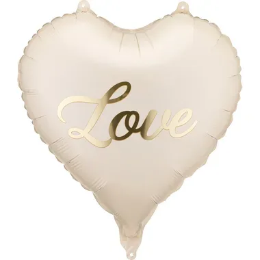 PARTYDECO Folienballon 45cm FB341 Herz Love