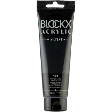 BLOCKX Acrylfarbe 120ml 60101BXC Marsschwarz