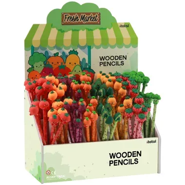 I-TOTAL Bleistift XL2307A Fresh Market, assortiert