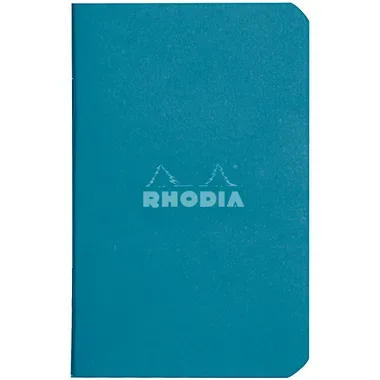 RHODIA Notizheft Couleurs A7 119101C grün, kariert 80 Blatt