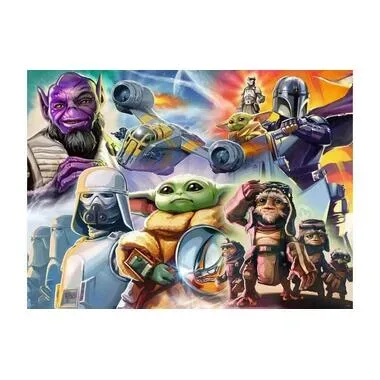 Erwachsenenpuzzle 500 Teile - The Mandalorian and Grogu