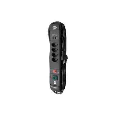 Brennenstuhl Premium-Line 4-fach USB-C PD 30W USB-A 18W Schwarz 3 m