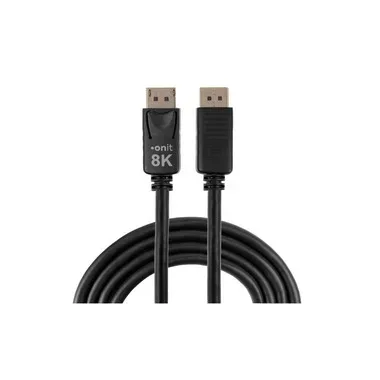 onit Kabel Basic DisplayPort - DisplayPort, 8K/60Hz, 1.5 m