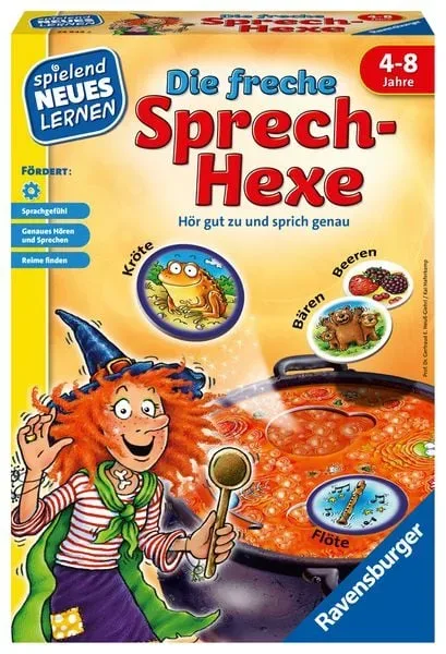 Ravensburger Kinderspiel Die freche Sprech-Hexe