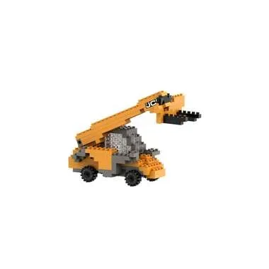 BRIXIES Bausteinmodell JCB Loadall aus 215 Bausteine