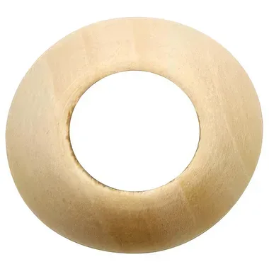 Glorex Grossloch-Holzkugel | ⌀ 3.5 cm | 4 Stück