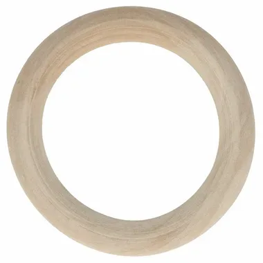 Glorex Holzringe FSC | 7 × 1 cm | 2 Stück