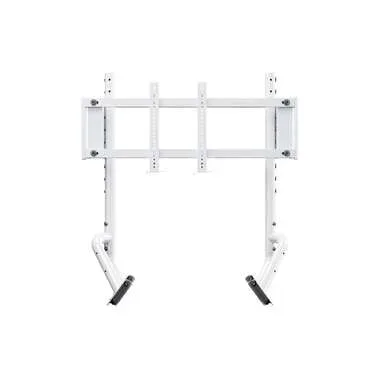 Oplite R8 Single Monitor Mount Stahl, Weiss