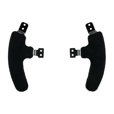Asetek Racing Handle Wildleder, Schwarz