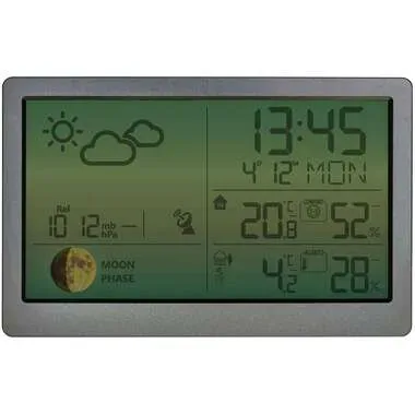 TFA Dostmann LUNA SKY 35.1169.10 Funk-Wetterstation Vorhersage für 12 Stunden Anzahl Sensoren max. 3