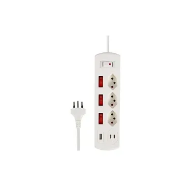 SCHOENENBERGER PRINCIPIO+ Steckdosenleiste, 2 m