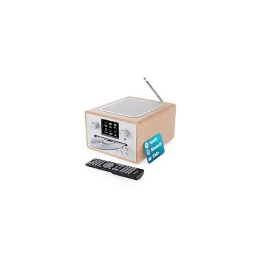 MAJORITY Homerton 2 Internetradio-Musiksystem, Digital, DAB+, DAB, FM, Internet radio, Bluetooth, Oak