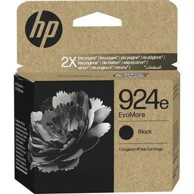 HP 924e EvoMore Schwarz Original Druckerpatrone