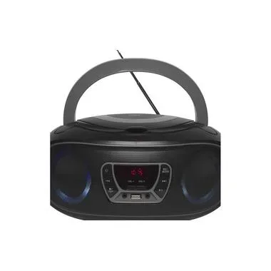 Denver TCL-212BT CD-Radio UKW AUX, CD, USB, Bluetooth® Stimmungslicht Grau