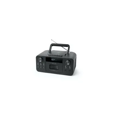 MUSE M-182 DB - DAB+ Radio mit CD und Kassette (DAB, DAB+, FM, Schwarz)