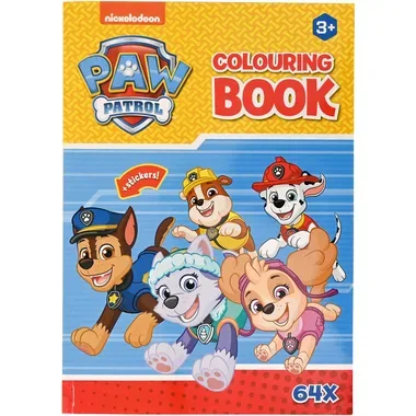ROOST Malbuch Paw Patrol B1090 mit Stickers 4 St&uuml;ck ass.