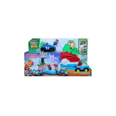 Spin Master - Paw Patrol Dino Movie 2in1 Headquarter, Multicolor